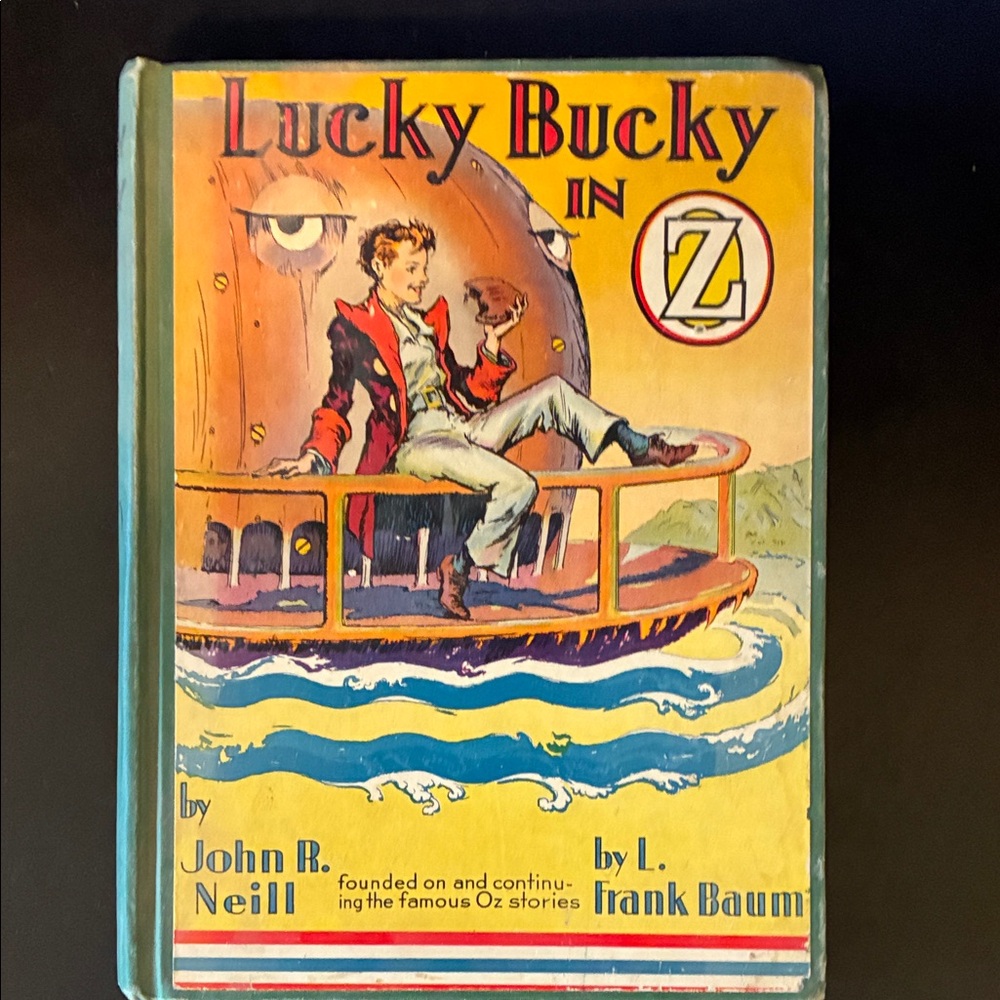 Lucky Brand Green Book Spine